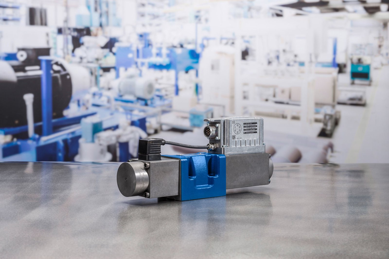 Bosch Rexroth 4WRPE – valvola proporzionale direzionale – taratura su banco TFS Service Partner