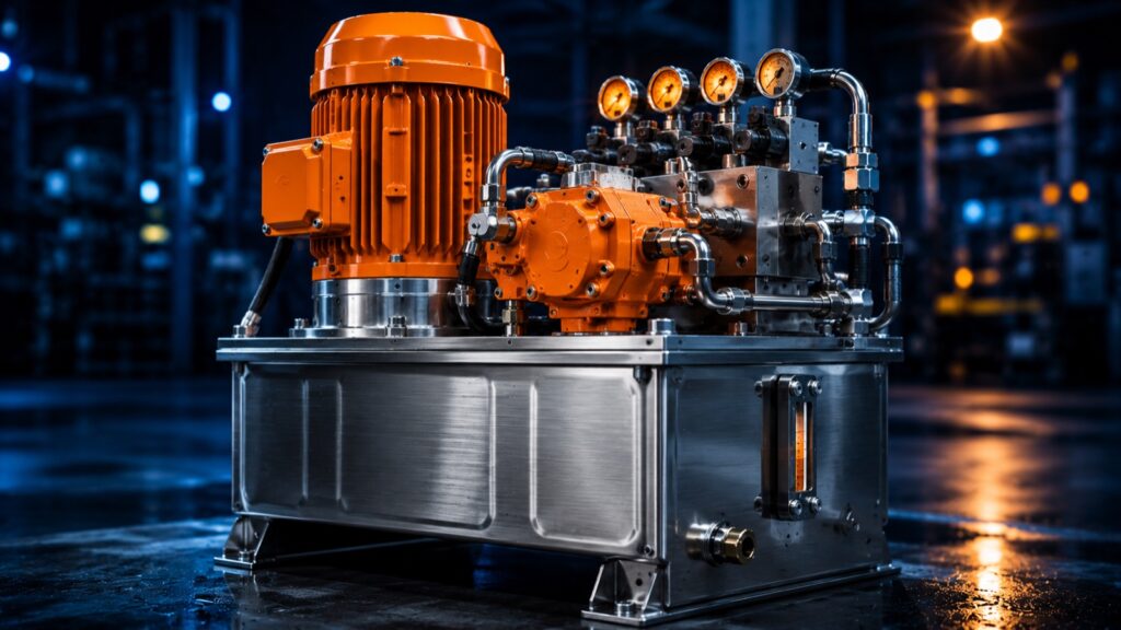 Progettazione di centraline idrauliche (hydraulic power pack)