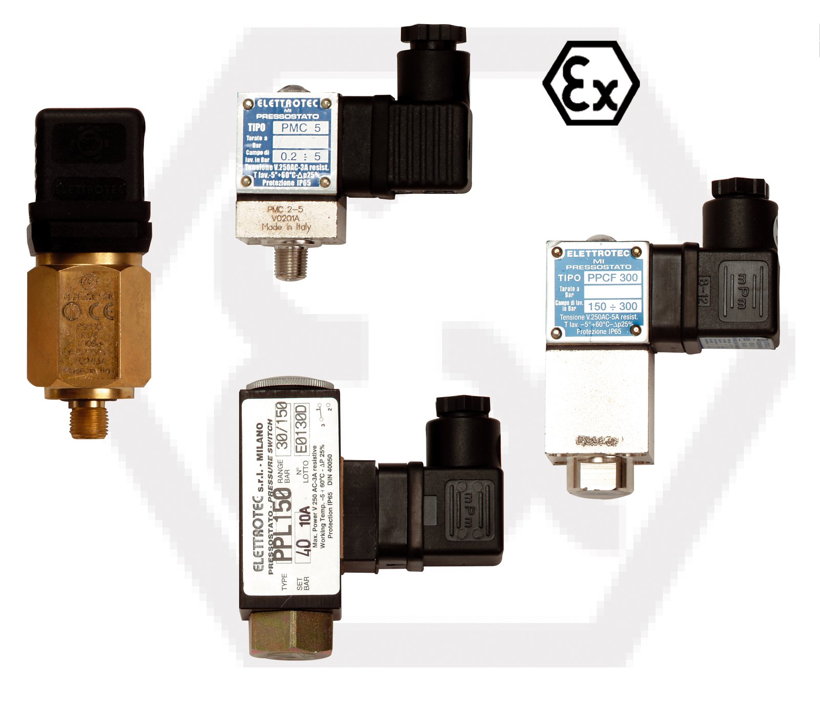 Elettrotec pressostati meccanici ATEX per oleodinamica industriale – TFS Service Partner