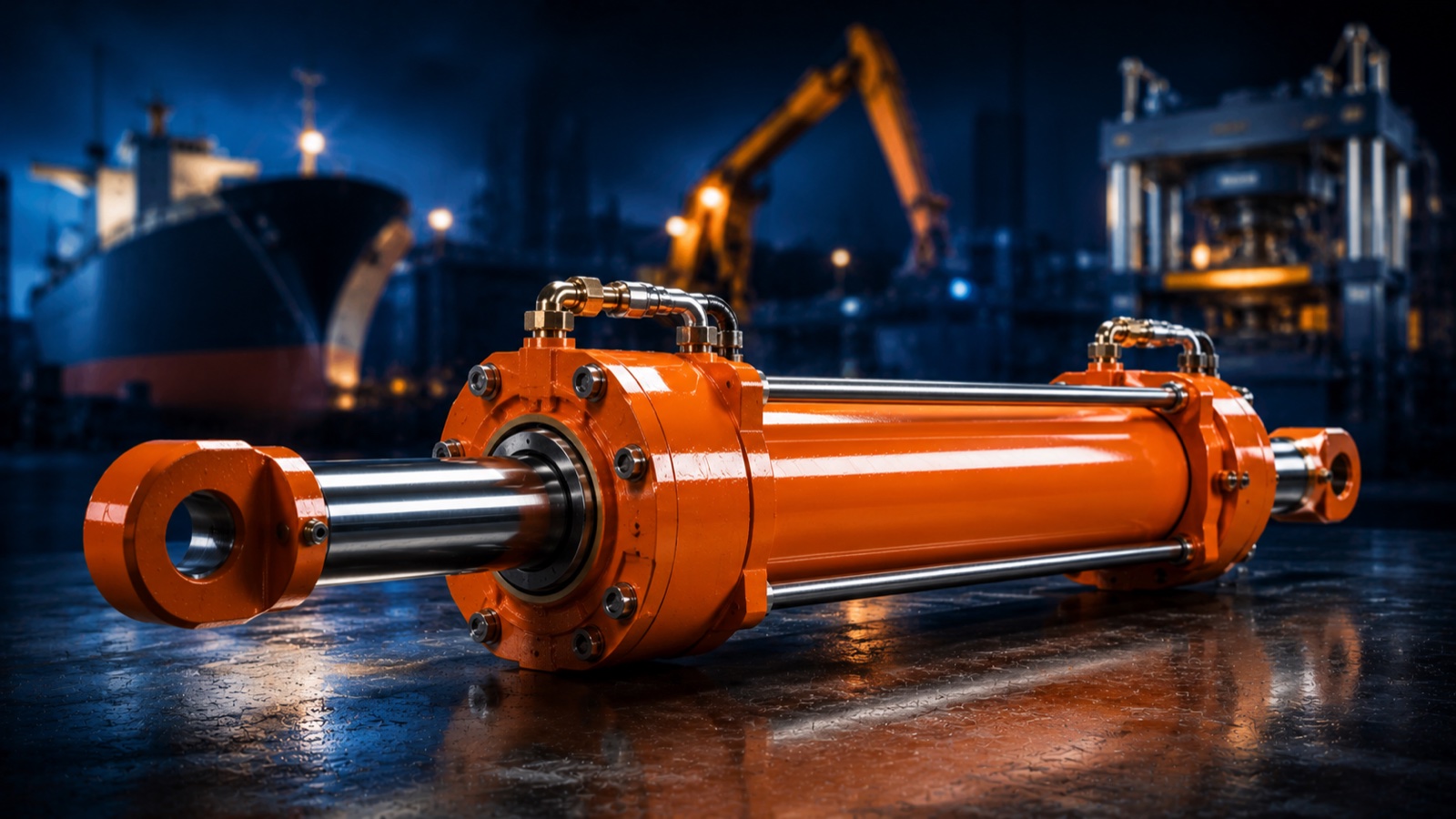 Cilindro oleodinamico per applicazioni industriali multi-settore