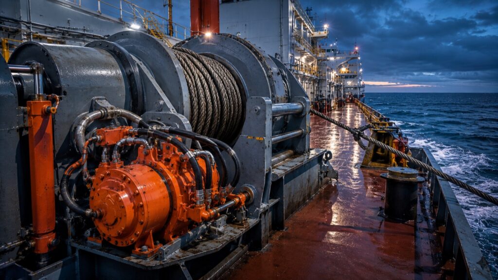 Centrale di discesa emergenza SOLAS per il settore navale