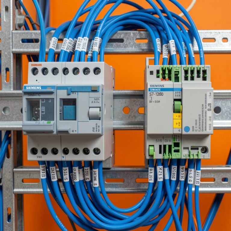 Quadro PLC Siemens Simatic S7-1200 - sviluppo software automazione TFS